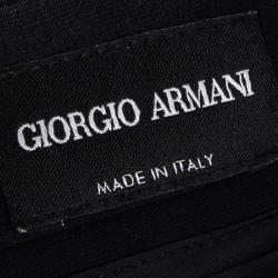 Pre Owned Giorgio Armani FW'15 Navy Blue Jersey Pants M