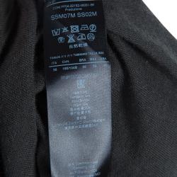 Giorgio Armani Grey Cashmere V Neck Sweater XL