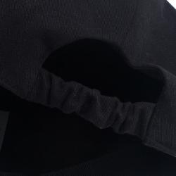 Pre Owned Giorgio Armani Black Logo Baseball Cap Size 60