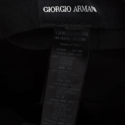 Pre Owned Giorgio Armani Brown Logo Baseball Cap Size 59