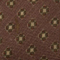 Pre Owned Giorgio Armani Brown Floral Silk Tie