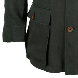 Pre Owned Giorgio Armani Mens Olive Green Jacket L