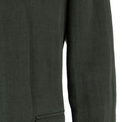 Pre Owned Giorgio Armani Mens Olive Green Jacket L