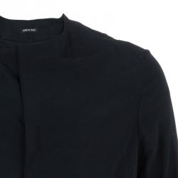 Pre Owned Giorgio Armani Black Technical Jacket L