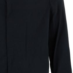 Pre Owned Giorgio Armani Black Technical Jacket L