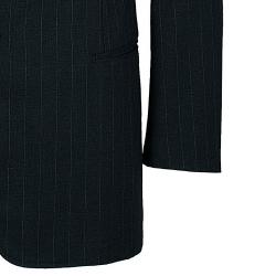 Giorgio Armani Men's Charcoal Grey Pinstripe Suit XL
