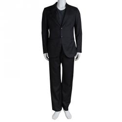 Giorgio Armani Grey Wool Suit L