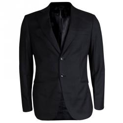 Giorgio Armani Grey Wool Suit L
