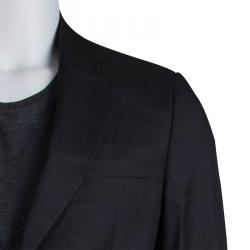 Giorgio Armani Grey Wool Suit L