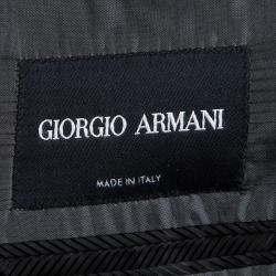 Giorgio Armani Grey Wool Suit L