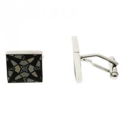 Givenchy Grey Enamel Cufflinks