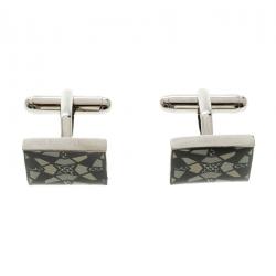 Givenchy Grey Enamel Cufflinks
