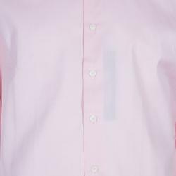 Pre Owned Givenchy Pink Cotton Shirt L