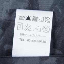 Givenchy Grey Printed Long Sleeve Buttondown Cotton Shirt M