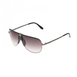 Givenchy Black SGV367 Shield Sunglasses