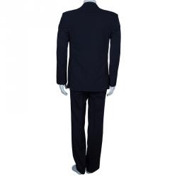 Givenchy Men's Black Wool Suit M
