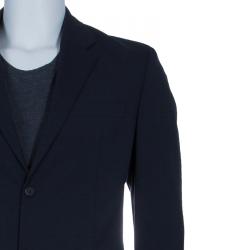 Givenchy Men's Black Wool Suit M