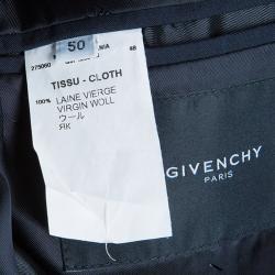 Givenchy Men's Black Wool Suit M
