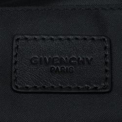 Givenchy Black Nylon Stars Stripes Drawstring Backpack