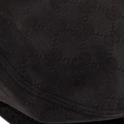 مملوكة مسبقًا Gucci Black Guccissima Cap Size S