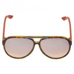 Pre Owned Gucci Tortoise Frame GG1627 Aviators