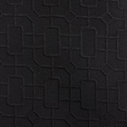 مملوكة مسبقًا ربطة عنق غوتشي حرير أسود مغزول بنقوش هندسية