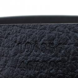 Gucci Black GG Nylon Weekender Travel Bag