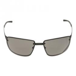 Pre Owned نظارة شمسية غوتشي GG 1692 بدون إطار سوداء