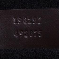 Pre Owned Gucci Brown Guccissima Canvas and Leather Interlocking GG Logo Laptop Case 