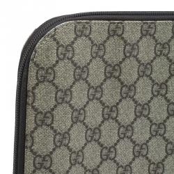 Pre Owned Gucci Beige GG Supreme Canvas Portfolio