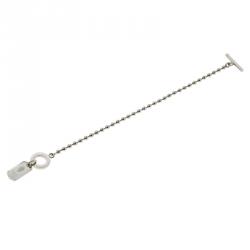 Gucci Crest  Dog Tag Silver Bracelet