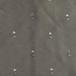 Pre Owned ربطة عنق غوتشي حرير رصاصي