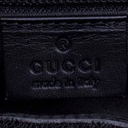 Gucci Dark Brown GG Canvas Crossbody Bag