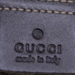 Gucci Beige/Brown GG Supreme Canvas Web Messenger Bag