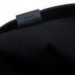 Pre Owned Gucci Black Guccissima Leather Slim Portfolio Tote