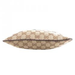 Gucci Beige/Ebony GG Canvas Messenger Bag