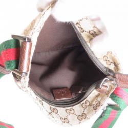 Gucci Beige/Ebony GG Canvas Messenger Bag