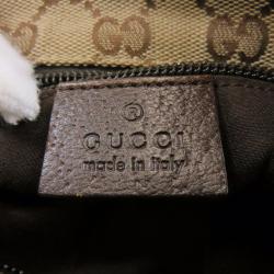 Gucci Beige/Ebony GG Canvas Messenger Bag