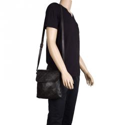 Gucci Dark Brown Guccissima Leather Messenger Bag