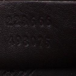 Gucci Dark Brown Guccissima Leather Messenger Bag