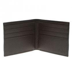 Gucci Beige GG Supreme Canvas Web Bi Fold Wallet