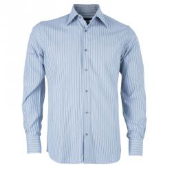 Gucci Men's Grey Striped Shirt S