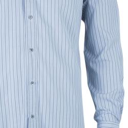 Gucci Men's Grey Striped Shirt S