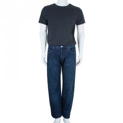 Gucci Men's Blue Straight Fit Denim Jeans M