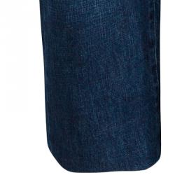 Gucci Men's Blue Straight Fit Denim Jeans M