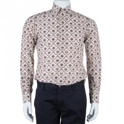 Gucci Men's Multi-printed Cotton Shirt M