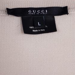Gucci Men's Beige Sweater L
