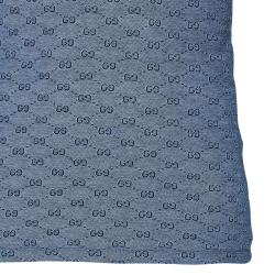 Gucci Men's Grey Polo Shirt L