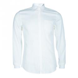 Gucci Men's White Slim Fit Shirt M