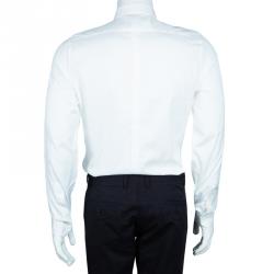 Gucci Men's White Slim Fit Shirt M